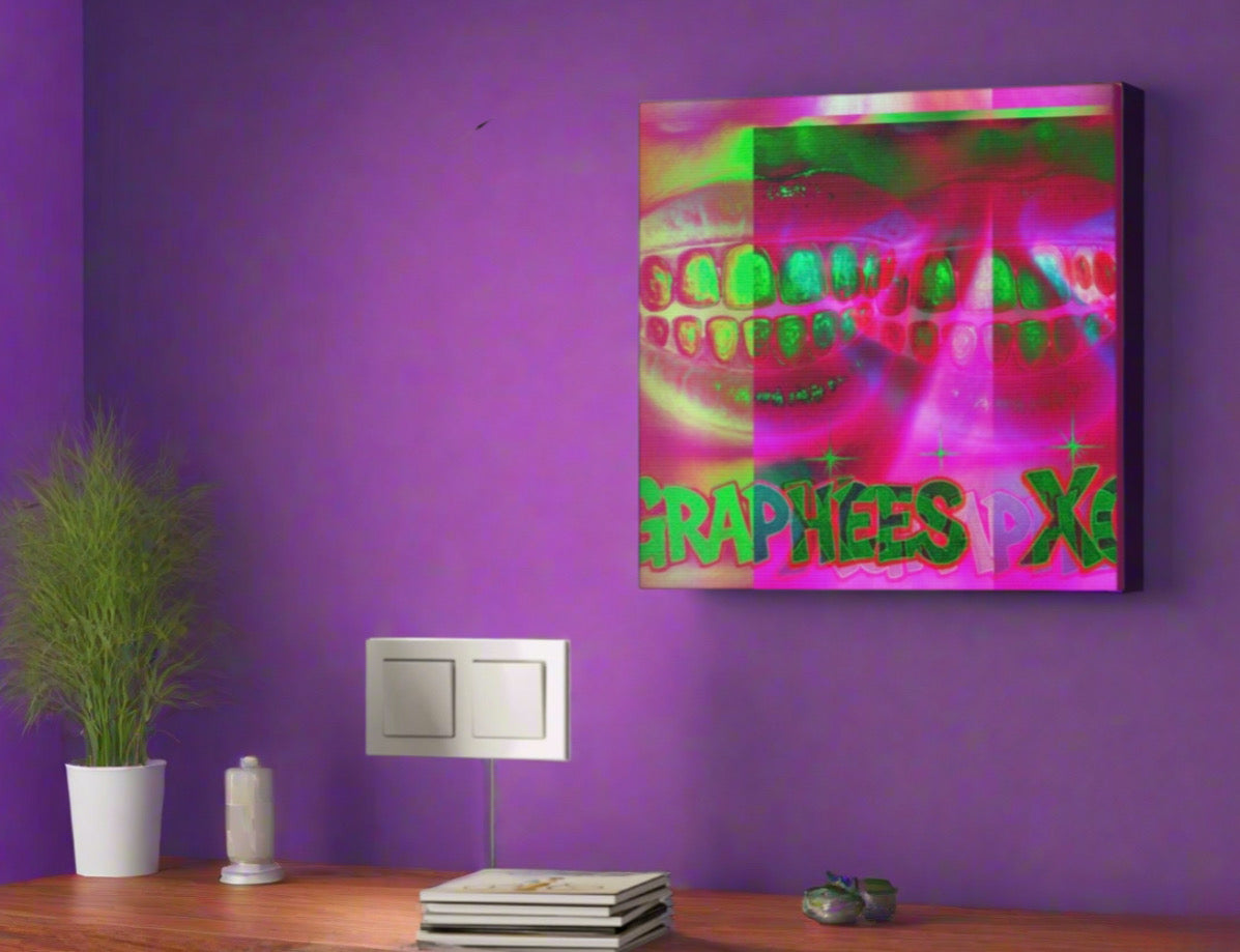 XGRAPHEES - Pop Art Smiley Canvas (PRE-ORDER Ships by July 25th) 